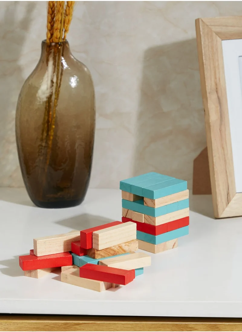 Rex London Mini Wooden Topple Tower