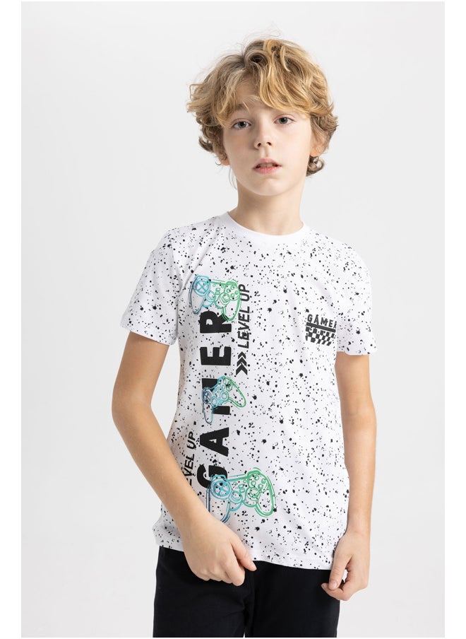DeFacto - Boy Regular Fit Crew Neck Long Sleeve Knitted Pyjamas -2 Pieces - Image 1