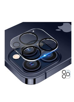 Generic Transparent 9H Glass Camera Lens Protector Compatible for Apple iPhone (14 Pro / 14 Pro Max)  - Image 3