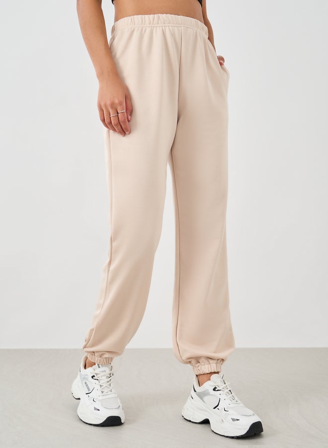 Styli Elasticated Waist Cuffed Joggers  - Image 2