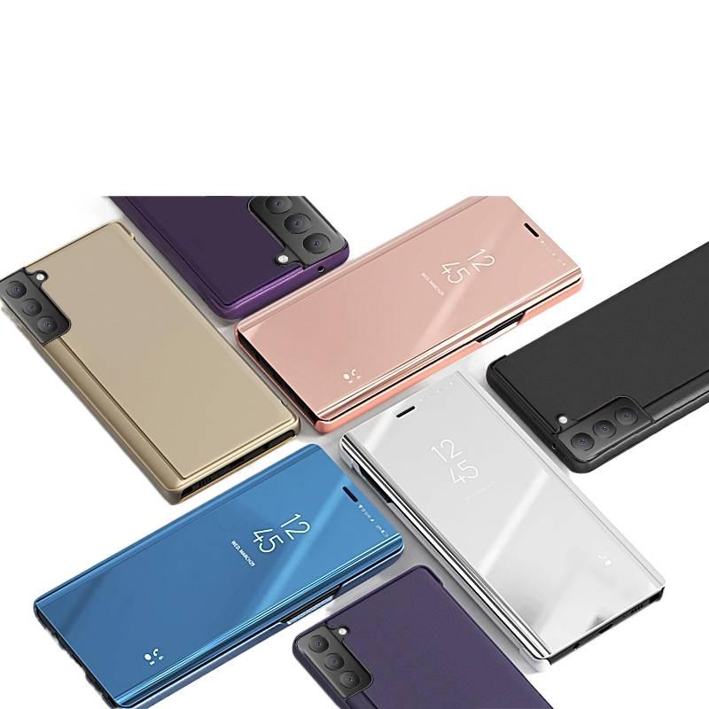 غطاء واقي بPC باللون ذهبي وردي بوظيفة حامل لـ Samsung S26 Ultra / Samsung S26 مع تغطية كاملة وحامل قائم مع مقاوم للصدمات مع حماية من السقوط - Image 3