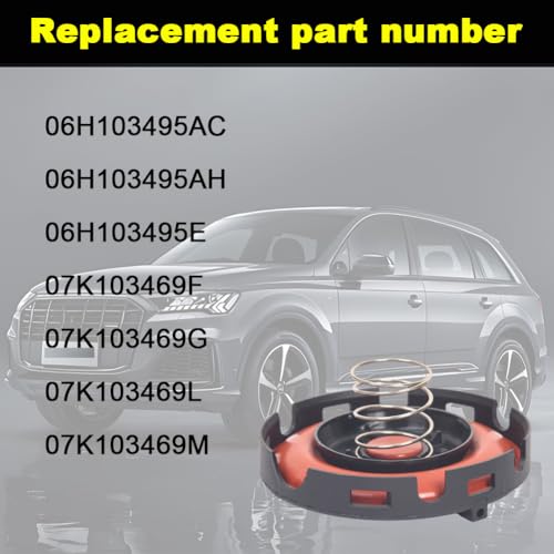 HY-SPEED PCV Diaphragm Repair Kit Compatible with 2005-2017 A3 A4 A5 A6 A7 Quattro allroad Beetle CC Eos Golf City R SportWagen GTI Jetta Passat Rabbit Tiguan Replaces 917-064 - Image 3