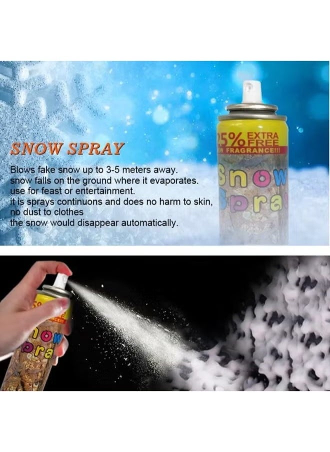 White Snow & Crazy Decorative Party Spray Realistic & Safe Formula Unisex Festival Essential Enchanting Winter Scenes Versatile & Compact Design Fabulous Snowing Effects - pzsku/Z62B29DF450DF95320206Z/45/_/1726078861/1ab45034-6ab4-4221-8186-edff7f711f65