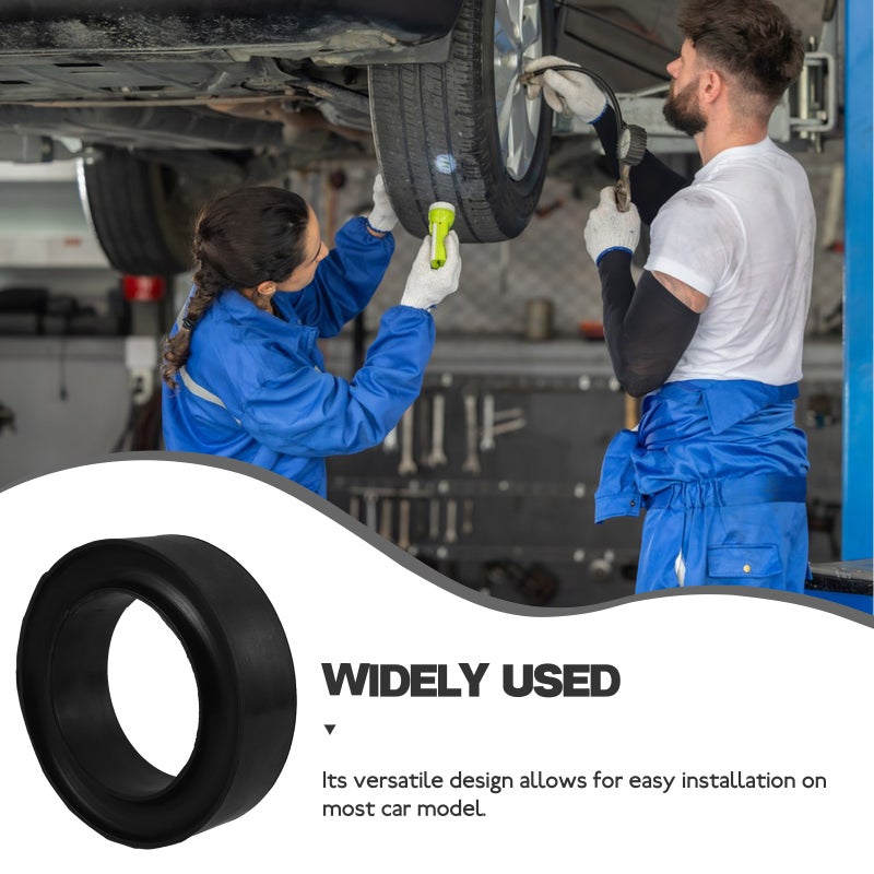 Coil Springs, Heavy Duty Rubber Spacer for Enhanced Car Stability, Easy Installation - Image 3
