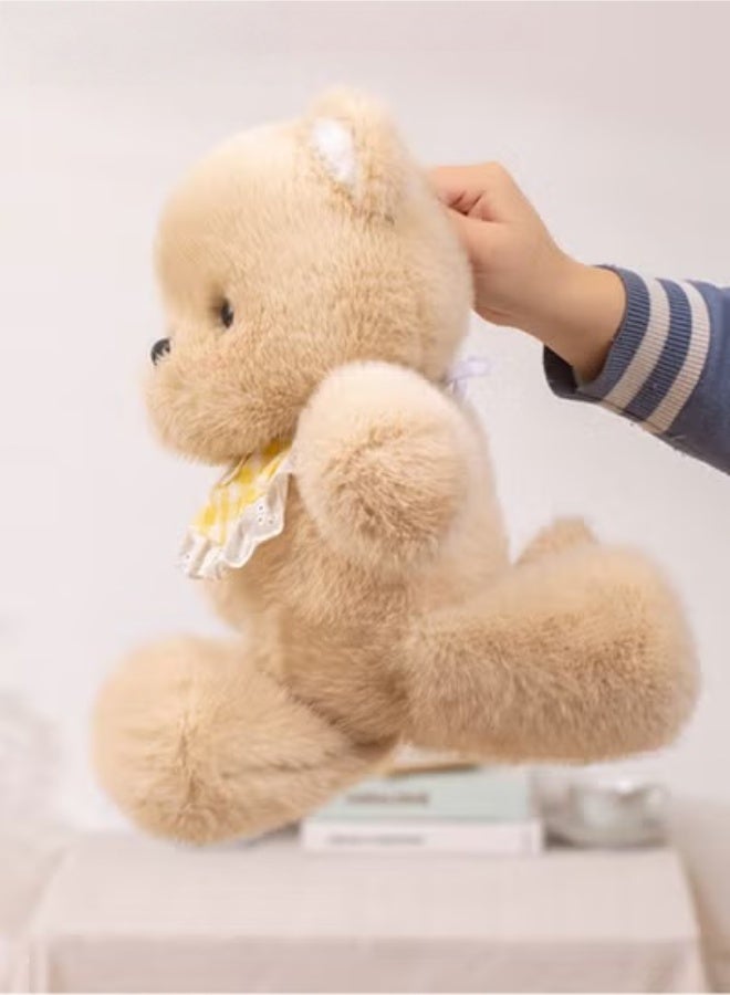 MIXDE Running Bear Doll, Soft Stuffed Animal, Cute Bear Plush Toys, Stuffed Plush Pillow Doll Soft Comfort Support Decoration for Toddler Kids Boys Baby Playtime, Huggers - Image 5