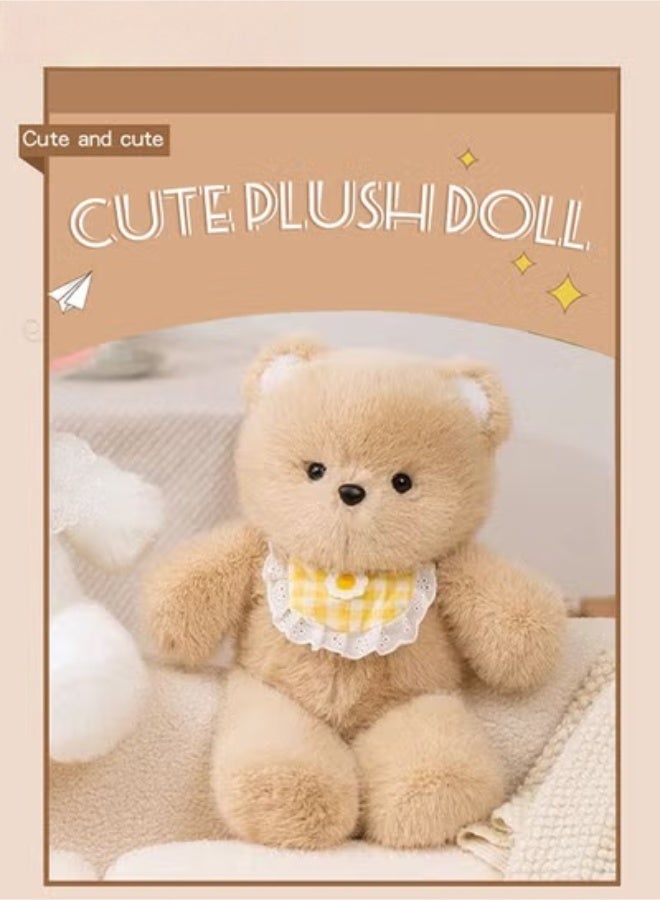 MIXDE Running Bear Doll, Soft Stuffed Animal, Cute Bear Plush Toys, Stuffed Plush Pillow Doll Soft Comfort Support Decoration for Toddler Kids Boys Baby Playtime, Huggers - Image 3