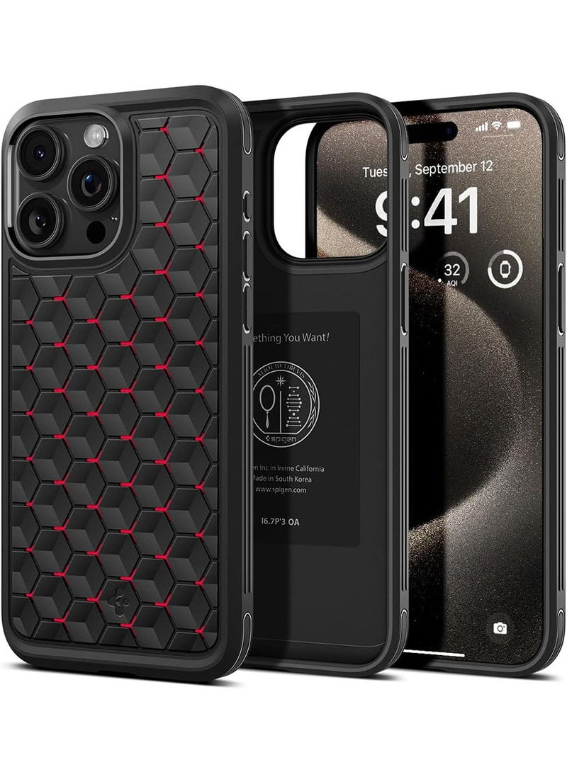 Spigen Cryo Armor for iPhone 15 Pro Max Case Cover with ArcticFlow Tech - Cryo Red - Image 1