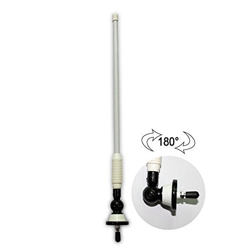 Herdio Waterproof Marine Antenna Rubber Duck Dipole Flexible Mast FM AM Antenna for Boat Radio Car ATV UTV RZR SPA - Image 5