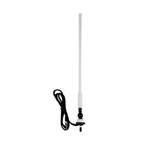 Herdio Waterproof Marine Antenna Rubber Duck Dipole Flexible Mast FM AM Antenna for Boat Radio Car ATV UTV RZR SPA - Image 1