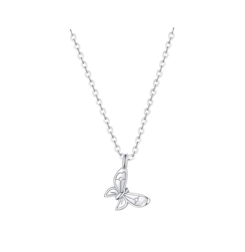 Baydurcan Butterfly Necklace Butterfly Pendant Necklace With Message Card Gift Card (Butterfly) - Image 2