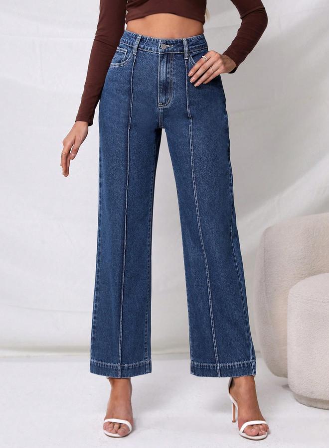 Kotty High-Rise Straight Fit Stretchable Jeans - Image 4