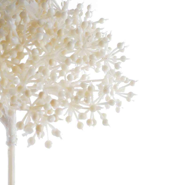 Pan Home Artificial Wild Little Fruit Stem 17.78x17.78x78.74cm - White - 221GJH9900004 - Image 4