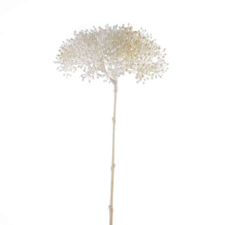 Pan Home Artificial Wild Little Fruit Stem 17.78x17.78x78.74cm - White - 221GJH9900004 - Image 2