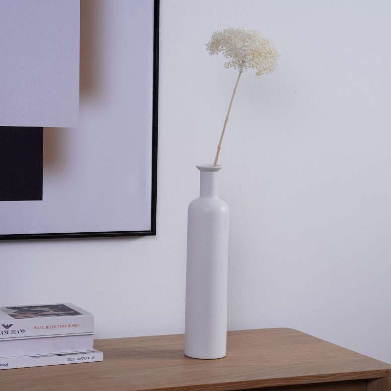 Pan Home Artificial Wild Little Fruit Stem 17.78x17.78x78.74cm - White - 221GJH9900004 - Image 1