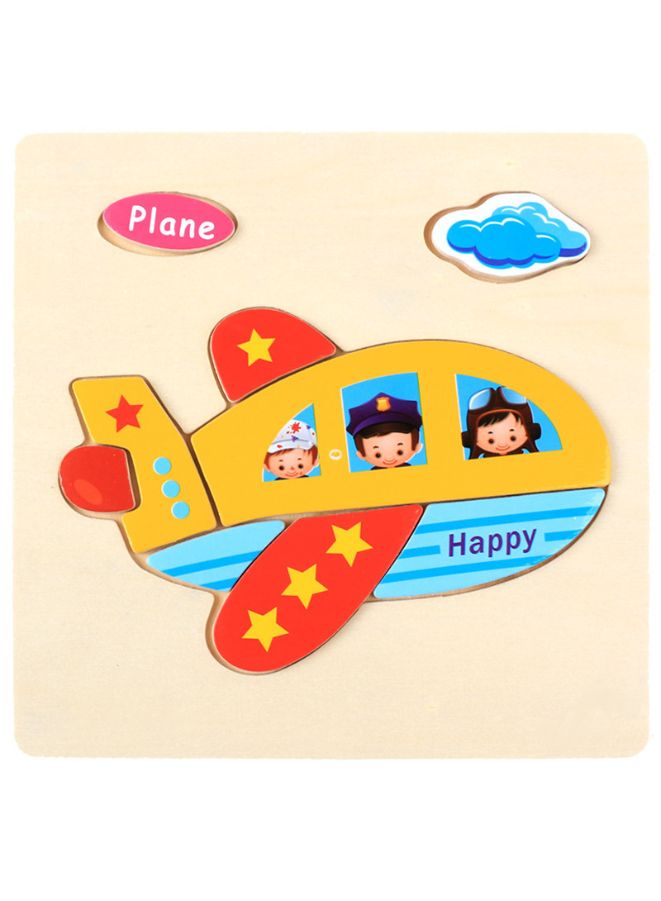 Wooden Puzzles for Kids Boys and Girls Vehicle Set Helicopter & Plane - Image 3