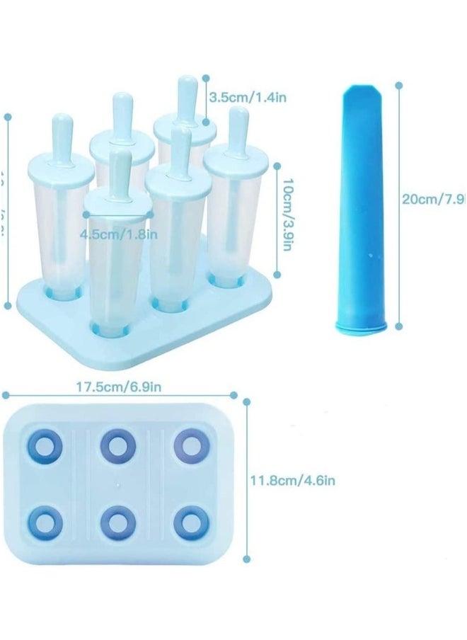 Generic - Molds Set Ice Lolly Makers Moulds Cream Reusable Silicone DIY Popsicle for Kids Toddlers and Adults with Non-Spill Lid - Image 1