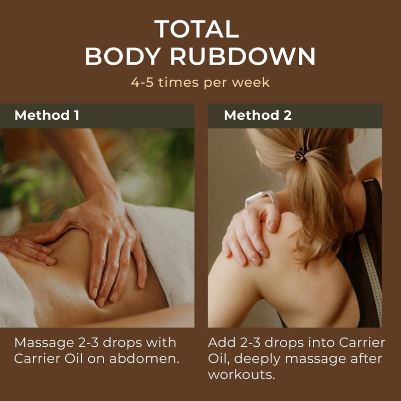 Gya Labs Ginger Oil for Hair Growth - 100% Pure Natural Ginger Essential Oil for Massage Oil - Ginger Oil for Hair Growth, Skin & Diffuser (10 ml) - Image 4