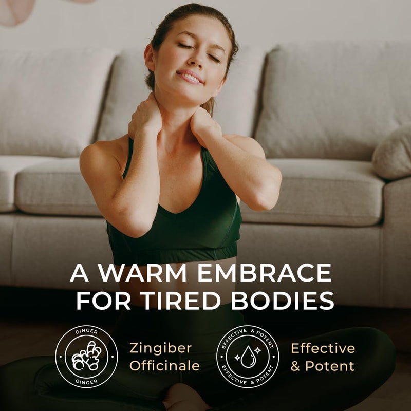 Gya Labs Ginger Oil for Hair Growth - 100% Pure Natural Ginger Essential Oil for Massage Oil - Ginger Oil for Hair Growth, Skin & Diffuser (10 ml) - Image 3