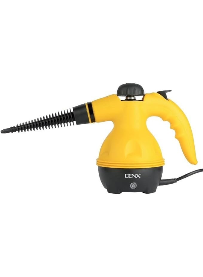 DENX DX2563 Steam Cleaner - 1200W, 350ml, 300kPa, 50/60Hz - Multi-color - Enhanced cleaning performance - Sealed hard floors, kitchens, bathrooms, windows - Image 1