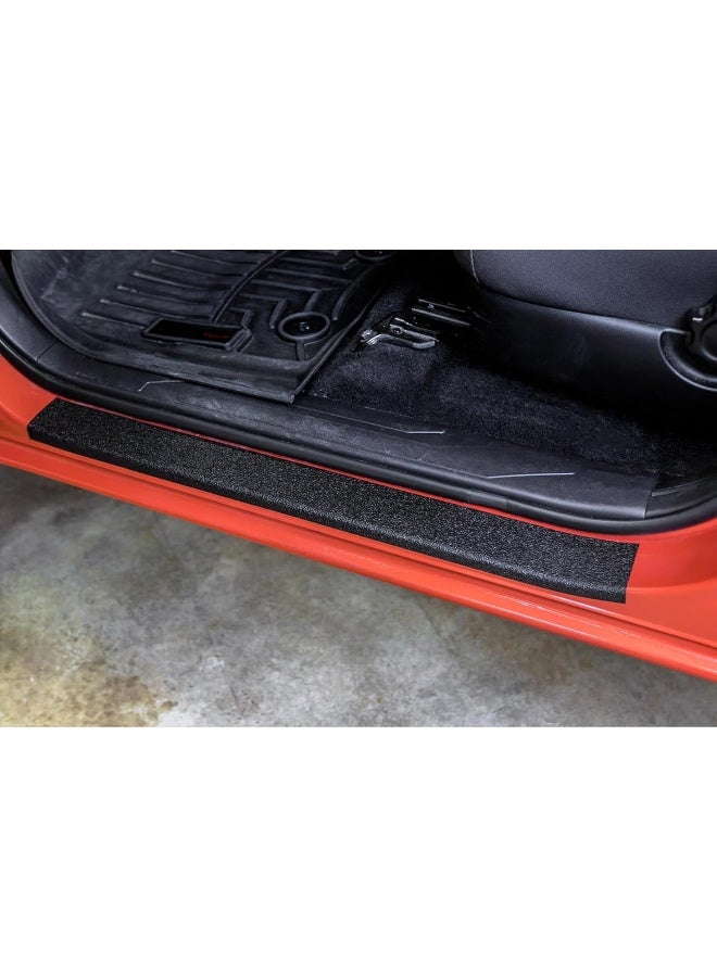 XPEL Black Universal Door Sill Guard (60" x 2.75") Paint Protection Film Kit - Image 5