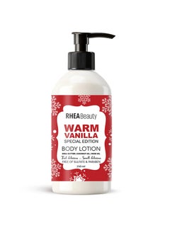Rhea beauty warm vanilla special edition body lotion 