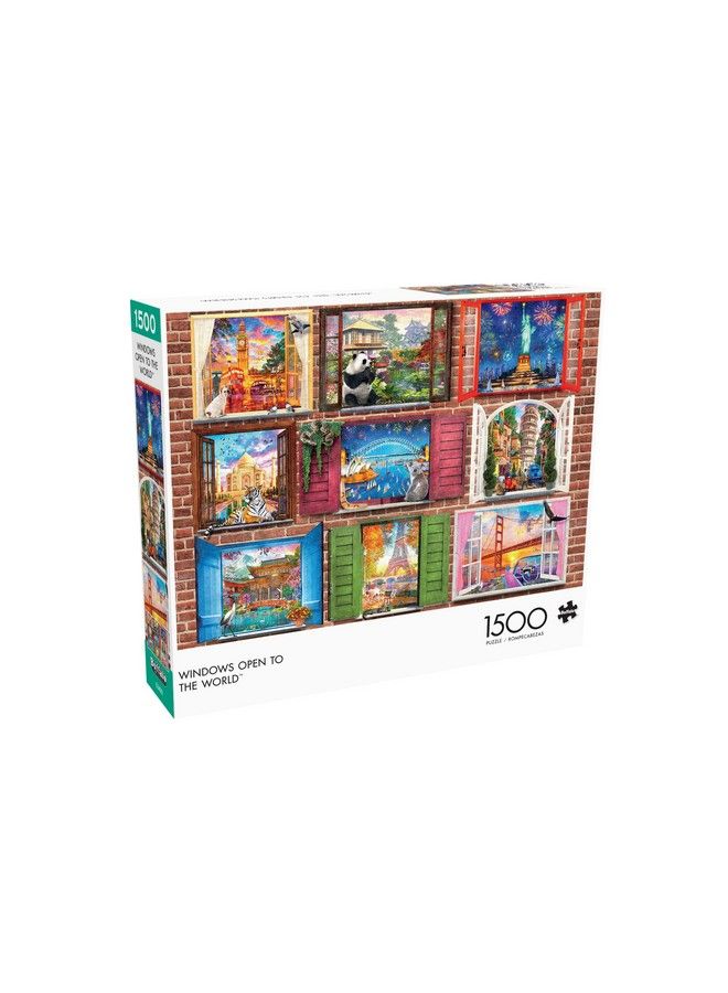 Buffalo Games Windows Open To The World 1500 Piece Jigsaw Puzzle - Image 4