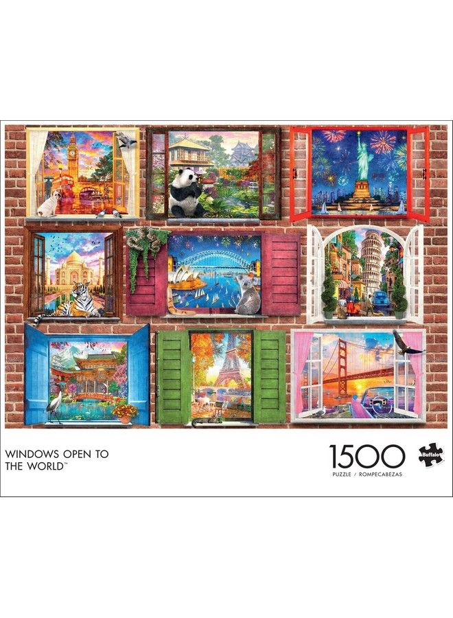 Buffalo Games Windows Open To The World 1500 Piece Jigsaw Puzzle - Image 3