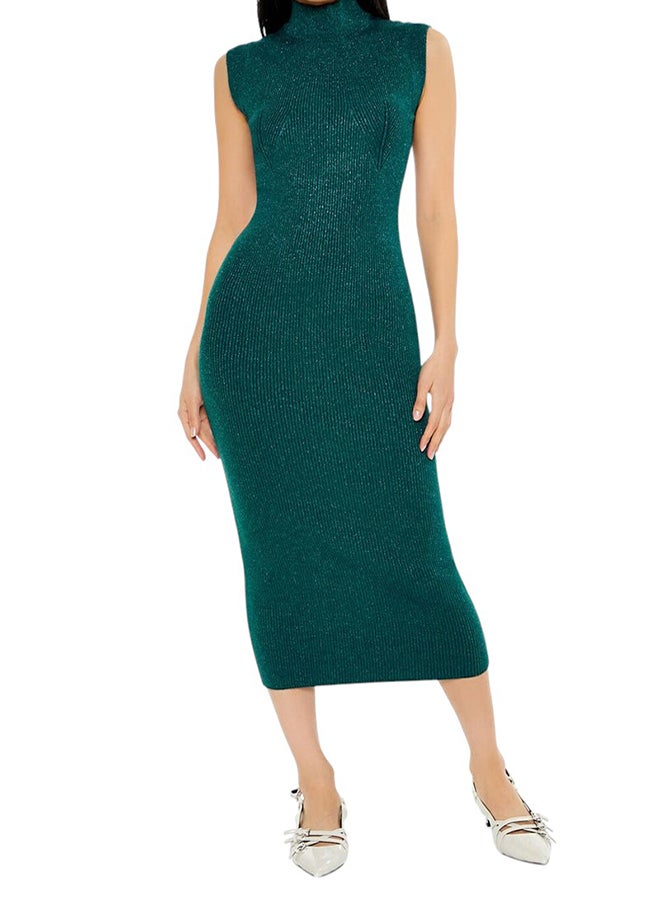 FOREVER 21 Mock Neck Mini Dress - Image 1