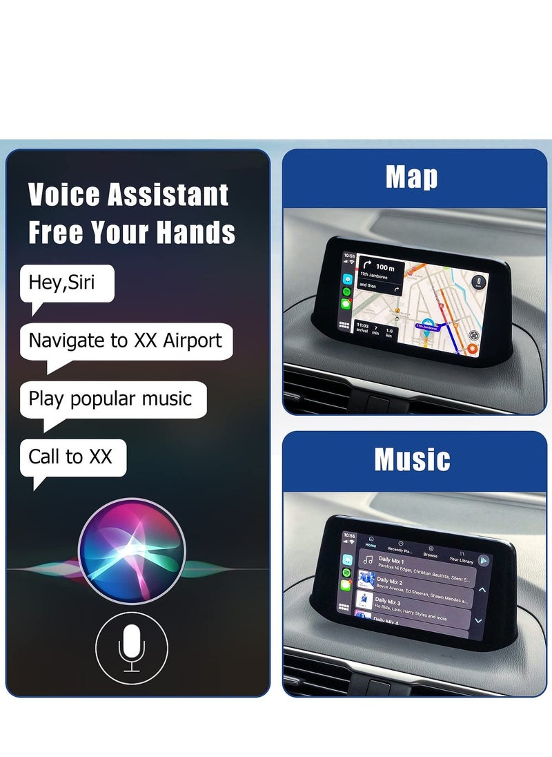 Generic - TK78-66-9U0C Apple Carplay Android Auto Retrofit Kit Compatible with Mazda 2 3 6 CX3 CX5 CX9 MX5 Miata 2014-2020 Car Play Adapter Interface Port Fits MZD Connect System 00008FZ34 - Image 1