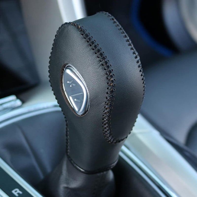 EATAKWARD Carbon Fiber Gear Shift Knob Cover for Ford - Image 1