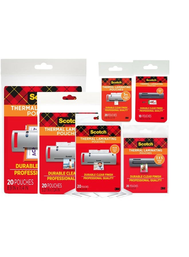 3M Laminating Pouch Kit With All varieties of Laminating Pouches (1) - Image 1