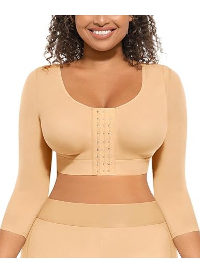 Bukela Womens Shaper Tops for Women Arm Compression Post Surgery Tank Top Shapewear - Image 3