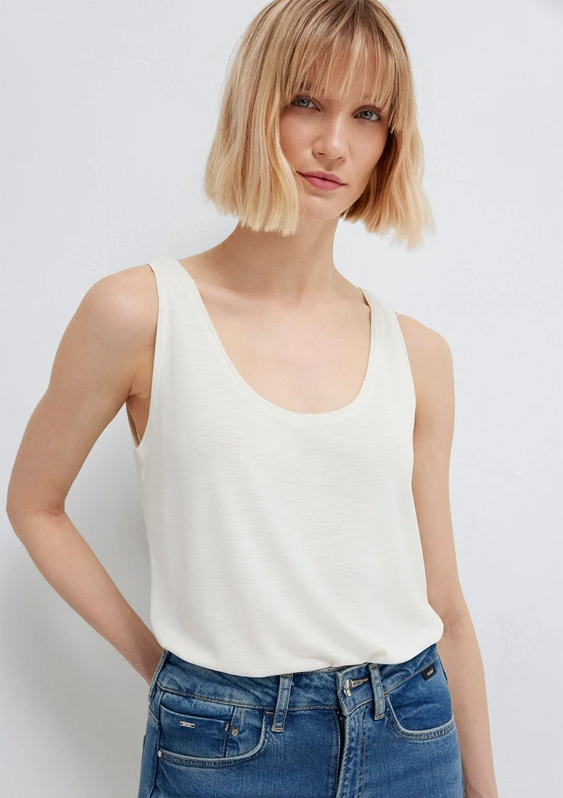 مافي Ecru Tank Top
