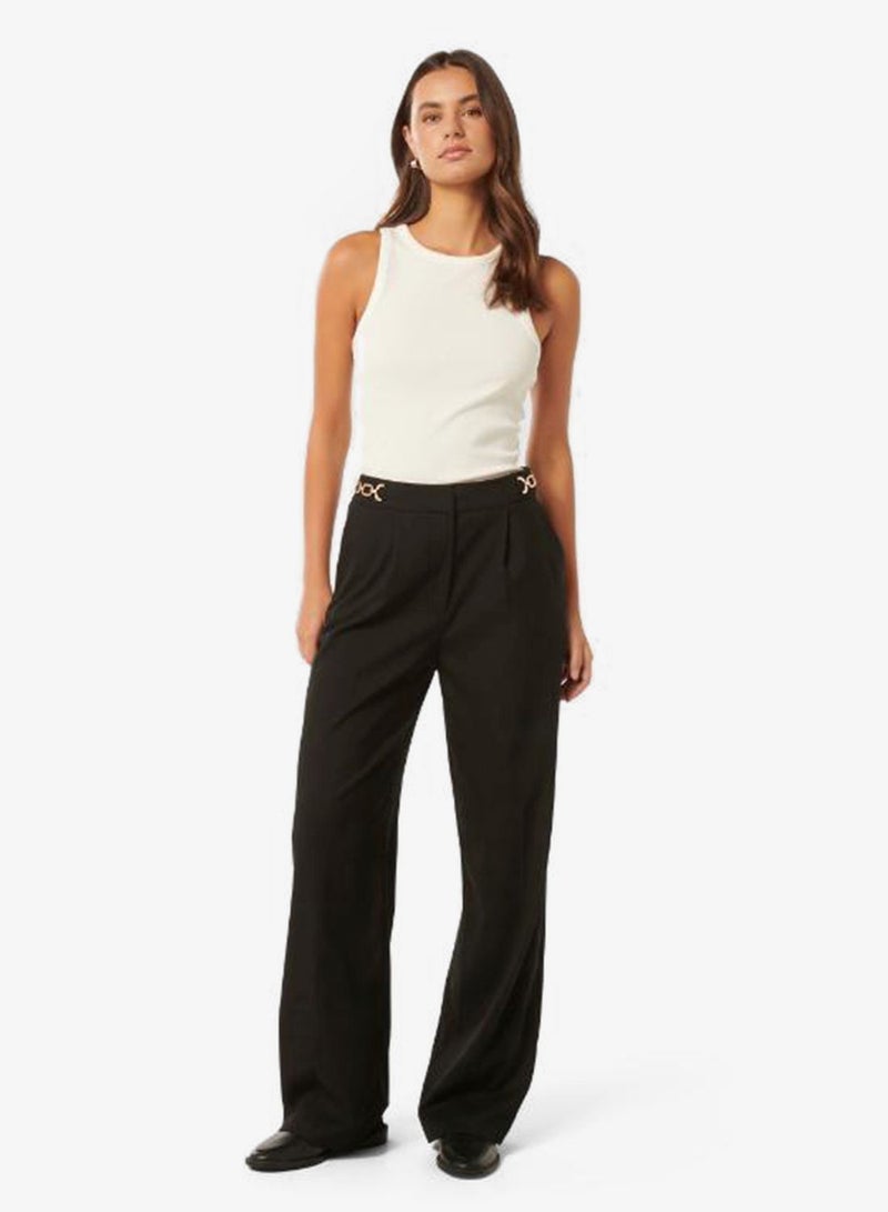 forever new Remi Trim Detail Straight Pants - Image 5