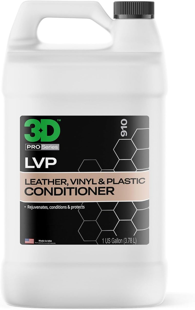 3D Leather, Vinyl & Plastic Conditioner - 1 Gallon - Image 1
