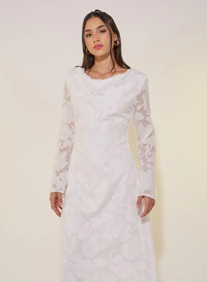 Take Two Floral Texture Dress