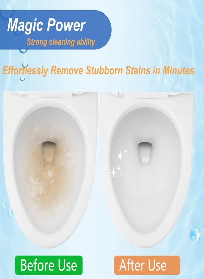 Tuodeal Pumice Stone Toilet Bowl Cleaner with Extra Long Handle - Effortlessly Removes Hard Water Stains, Limescale, Calcium, Rust from Toilets, Bathtubs, Grills, Pools & Sinks, 1 Wand+6 Pumice Stones - Image 4