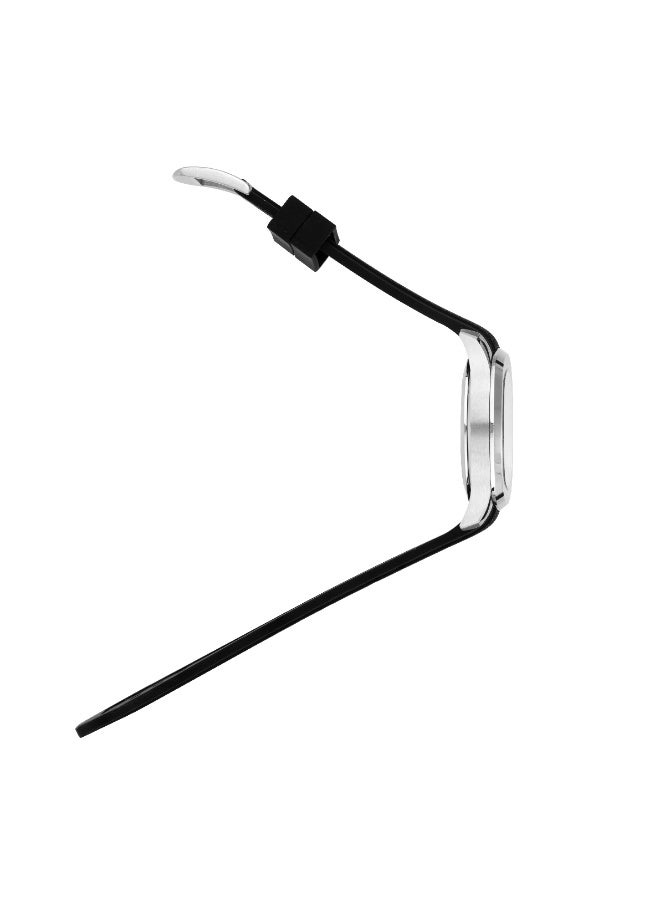 الفجر الساعة الكلاسيكية WJ-44RS  فضي/أسود - Image 4