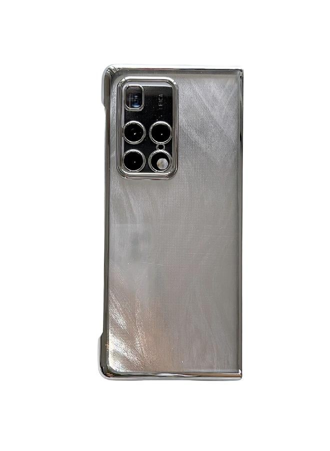 إيروريكس جراب هاتف Huawei Mate X2 بإطار مطلي بالكهرباء + غطاء كامل من الورق اللامع (ريش)
