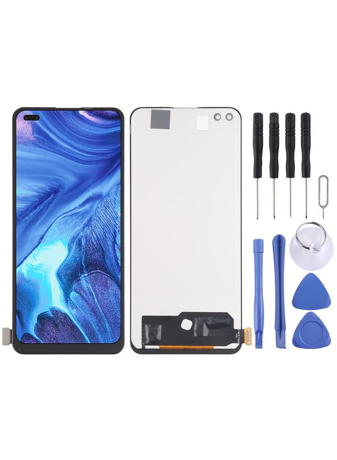 erorex Replacement TFT Material LCD Screen and Digitizer Full Assembly Not Supporting Fingerprint Identification for OPPO Reno4 4G / Reno4 F / Reno4 Lite / A93 4G / F17 Pro - Image 1
