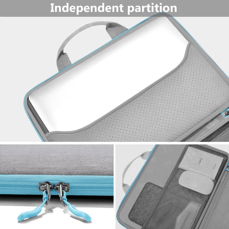 Hseok Laptop Sleeve 13-14 Inch Case Briefcase Compatible with MacBook Pro 14 inch M4/M3/M2/M1 All Model of 13.3 Inch Mac Air/Pro, XPS 13 14, Most Popular 13"-14" Notebooks,L01G02 - Image 5
