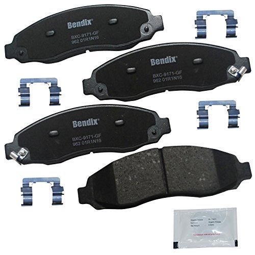Bendix Priority1 CFC962 Ceramic Front Brake Pads for Dodge Dakota 2004-2003 - Image 1