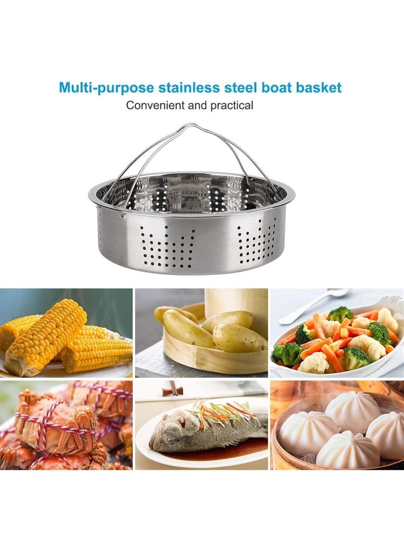 مجموعة إكسسوارات-مجموعة إكسسوارات-لإناء-إنستا-بوت، إكسسوارات متوافقة مع القدر الفوري مع سلة بخار صينية تشيز كيك البيض على البخار قفازات سيليكونية - Image 3