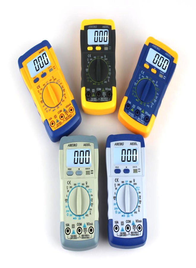 ANENG A830L Portable Digital Multitester Backlight Ammeter Voltmeter Handheld LCD Digital Multimeter Current Tester - Image 5