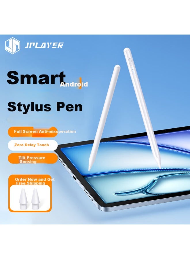 Jplayer Universal Capacitive Stylus For Ipad Apple/huawei/xiaomi Tablet Pencil 3rd Generation Touch Pen Microsoft Honor Lenovo Universal Handwriting Touch Screen Capacitive - Image 1