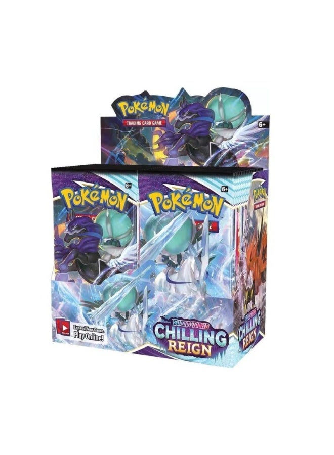 Pokémon Chilling Reign Trading Card Game Booster Box - 36 Booster Packs