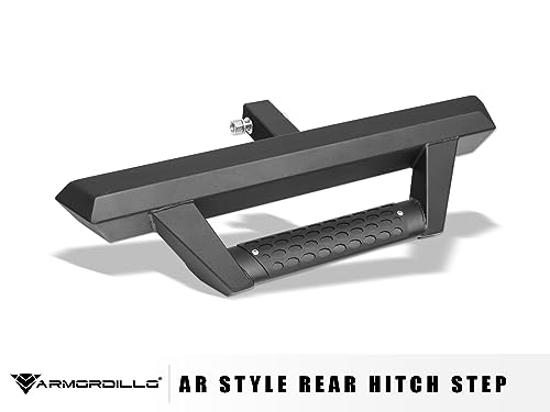Armordillo AR Drop Step Hitch Step for Class 3 Trailer Hitch in Matte Black Heavy Duty 2 Receiver Hitch Step7180321 - Image 3