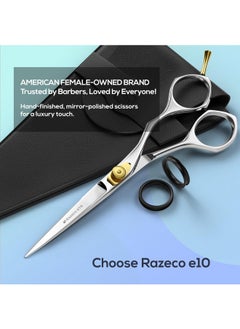 Suvorna Suvorna Hair Cutting Scissors for Professionals, Barbers - Hair Shears for Cutting, Trimming, Grooming, Precision - Extremely Sharp Razor Edge - Made With 6.5" Japanese Stainless Steel for Men, Women.  - Image 3