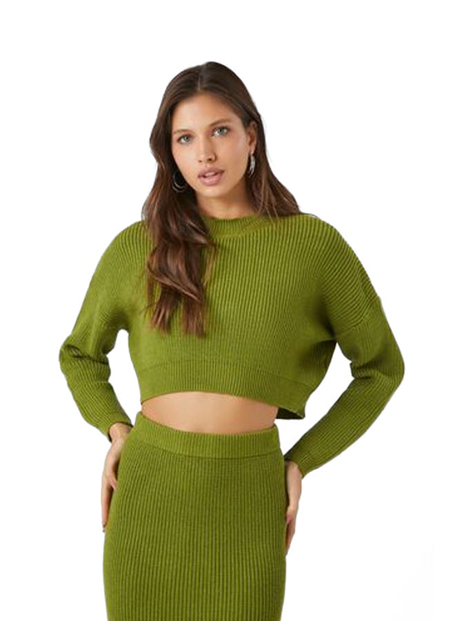 FOREVER 21 Cropped Sweater & Skirt Set  - Image 5