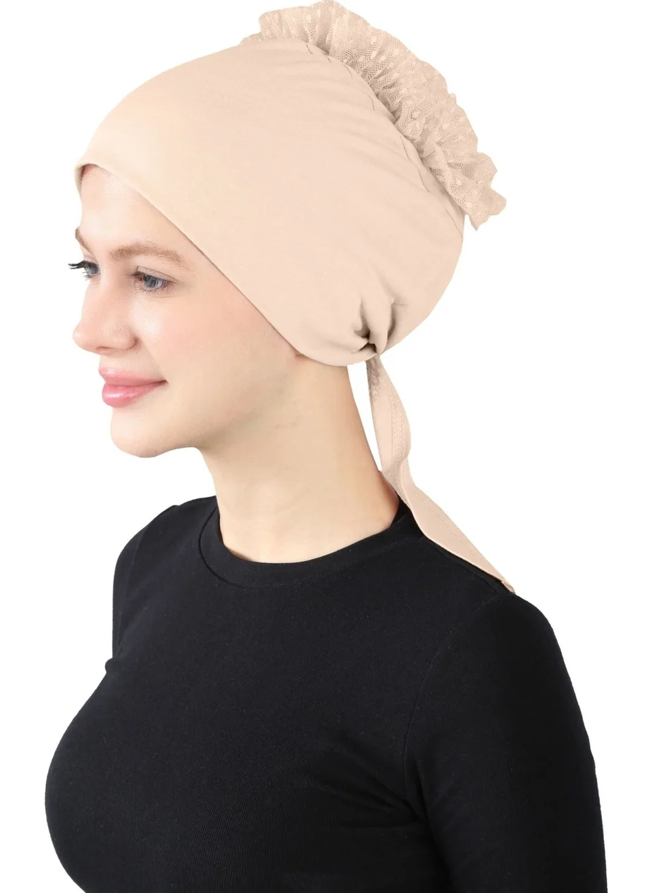 إيكاردين Big Size Bonnet with Knot